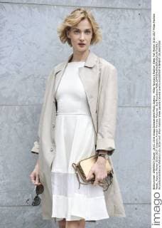 Milan Woman s Fashion Week Fall Winter 2016 2017 Milan Fashion Week, Autumn Winter 2016 2017. Emporio Armani Arrivals Pictured: Eva Riccobono  RiccardoxGiordanox xfotosicki
