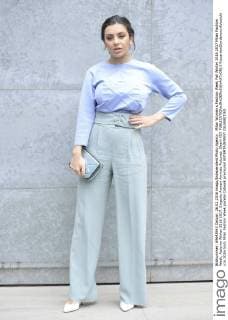 Milan Woman s Fashion Week Fall Winter 2016 2017 Milan Fashion Week, Autumn Winter 2016 2017. Emporio Armani Arrivals Pictured: Charli XCX  RiccardoxGiordanox xfotosicki