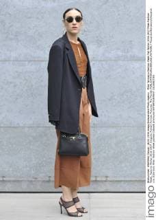 Milan Woman s Fashion Week Fall Winter 2016 2017 Milan Fashion Week, Autumn Winter 2016 2017. Emporio Armani Arrivals Pictured: Mia Moretti  RiccardoxGiordanox xfotosicki