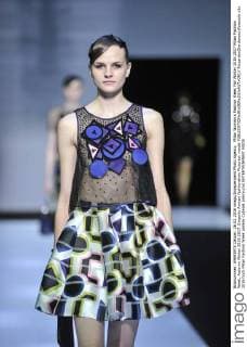 Milan Woman s Fashion Week Fall Winter 2016 2017 Milan Fashion Week, Autumn Winter 2016 2017. Emporio Armani fashionshow Pictured: model  RiccardoxGiordanox xfotosicki