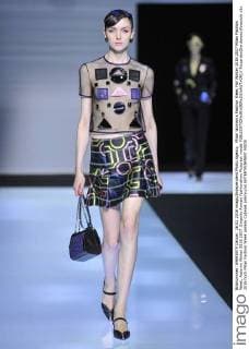 Milan Woman s Fashion Week Fall Winter 2016 2017 Milan Fashion Week, Autumn Winter 2016 2017. Emporio Armani fashionshow Pictured: model  RiccardoxGiordanox xfotosicki