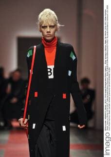Milan Woman s Fashion Week Fall Winter 2016 2017 Milan Fashion Week, Autumn Winter 2016 2017. Iceberg fashionshow Pictured: Model  RiccardoxGiordanox xfotosicki