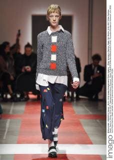 Milan Woman s Fashion Week Fall Winter 2016 2017 Milan Fashion Week, Autumn Winter 2016 2017. Iceberg fashionshow Pictured: Model  RiccardoxGiordanox xfotosicki