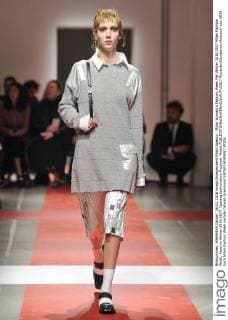 Milan Woman s Fashion Week Fall Winter 2016 2017 Milan Fashion Week, Autumn Winter 2016 2017. Iceberg fashionshow Pictured: Model  RiccardoxGiordanox xfotosicki