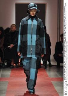 Milan Woman s Fashion Week Fall Winter 2016 2017 Milan Fashion Week, Autumn Winter 2016 2017. Iceberg fashionshow Pictured: Model  RiccardoxGiordanox xfotosicki