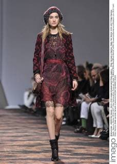 Milan Woman s Fashion Week Fall Winter 2016 2017 Milan Fashion Week, Autumn Winter 2016 2017. Etro fashionshow Pictured: Model  RiccardoxGiordanox xfotosicki