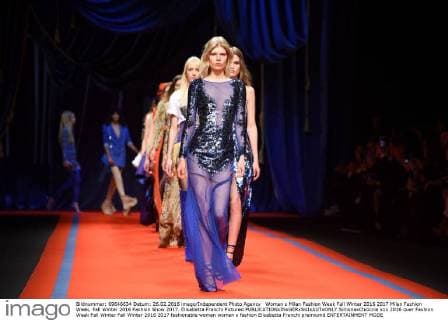 Woman s Milan Fashion Week Fall Winter 2016 2017 Milan Fashion Week, Fall Winter 2016 Fashion Show 2017. Elisabetta Franchi Pictured  SimonaxChioccia