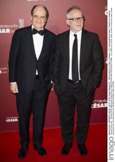 Pierre Lescure, Thierry Fremaux - 41. Preisverleihung Cesar, Theatre du Chatelet, Paris Frankreich - 26 02 2016 JBAutissier Panoramic 