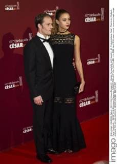 Nicolas Duvauchelle mit Freundin - 41. Preisverleihung Cesar, Theatre du Chatelet, Paris Frankreich - 26 02 2016 JBAutissier Panoramic 