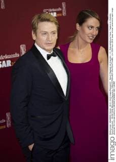 Benoit Magimel mit Freundin - 41. Preisverleihung Cesar, Theatre du Chatelet, Paris Frankreich - 26 02 2016 JBAutissier Panoramic 