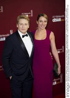 Benoit Magimel mit Freundin - 41. Preisverleihung Cesar, Theatre du Chatelet, Paris Frankreich - 26 02 2016 JBAutissier Panoramic 