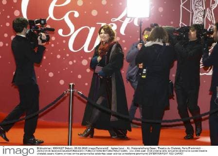 Agnes Jaoui - 41. Preisverleihung Cesar, Theatre du Chatelet, Paris Frankreich - 26 02 2016 GwendolineLeGoff Panoramic 