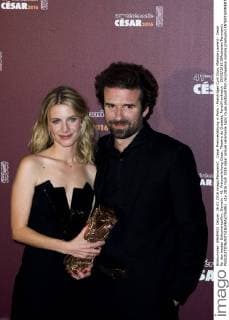 Cesar Preisverleihung in Paris - Preisträger Cyril Dion, Melanie Laurent - Cesar für den besten Dokumentarfilm, Demain - 41. Preisverleihung Cesar, Theatre du Chatelet, Paris Frankreich - 26 02 2016 JBAutissier Panoramic 