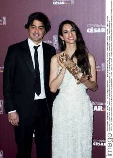 Cesar Preisverleihung in Paris - Preisträger Charles Gillibert, Deniz Gamze Erguven - Cesar für das beste Drehbuch und besten Film, Mustang - 41. Preisverleihung Cesar, Theatre du Chatelet, Paris Frankreich - 26 02 2016 JBAutissier Panoramic 
