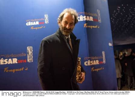 205238 Arnal-De Rosa Starface 2016-02-27 Paris France 41ème cérémonie des CESAR. Fouquets s. Lindon, Vincent  Copyright: xArnal-DexRosax xStarfacex STAR_205238_012