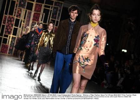Woman s Milan Fashion Week Fall Winter 2016 2017 Milan Fashion Week Fall Winter 2016 Fashion Show 2017.Leitmotiv Pictured  SimonaxChioccia