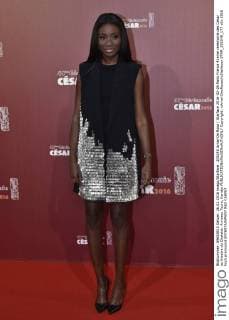 205240 Arnal-De Rosa Starface 2016-02-26 Paris France 41eme ceremonie des Cesar au theatre du Chatelet. Arrivees Toure, Karidja  Copyright: xArnal-DexRosax xStarfacex STAR_205240_177