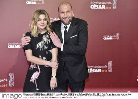205240 Arnal-De Rosa Starface 2016-02-26 Paris France 41eme ceremonie des Cesar au theatre du Chatelet. Arrivees Damiens, Francois; Emera, Louane  Copyright: xArnal-DexRosax xStarfacex STAR_205240_214