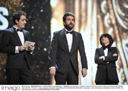 205239 Arnal-De Rosa Starface 2016-02-26 Paris France 41ème cérémonie des CESAR. Salle. Foresti, Florence; Ludig, Gregoire; Marsais, David  Copyright: xArnal-DexRosax xStarfacex STAR_205239_007
