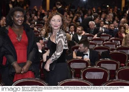 205239 Arnal-De Rosa Starface 2016-02-26 Paris France 41ème cérémonie des CESAR. Salle. Frot, Catherine  Copyright: xArnal-DexRosax xStarfacex STAR_205239_030
