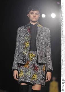Milan Woman s Fashion Week Fall Winter 2016 2017 Milan Fashion Week, Autumn Winter 2016 2017. Ermanno Scervino Fashionshow Pictured: Model  RiccardoxGiordanox xfotosicki
