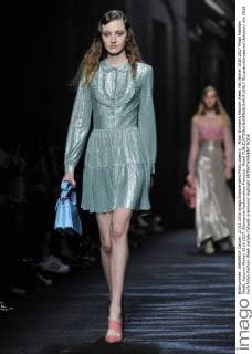 Milan Woman s Fashion Week Fall Winter 2016 2017 Milan Fashion Week, Autumn Winter 2016 2017. Blumarine Fashionshow Pictured: Model  RiccardoxGiordanox xfotosicki