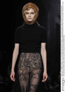 Milan Woman s Fashion Week Fall Winter 2016 2017 Milan Fashion Week, Autumn Winter 2016 2017. Blumarine Fashionshow Pictured: Model  RiccardoxGiordanox xfotosicki