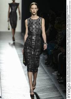 Mailand Fashion Week - Bottega Veneta Modenschau Milan Woman s Fashion Week Fall Winter 2016 2017 Milan Fashion Week, Autumn Winter 2016 2017. BottegaVeneta Fashionshow Pictured: Model  RiccardoxGiordanox xfotosicki