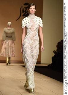 Woman s Milan Fashion Week Fall Winter 2016 2017 Milan Fashion Week Fall Winter 2016 Fashion Show Biagiotti 2017. Pictured  SimonaxChioccia