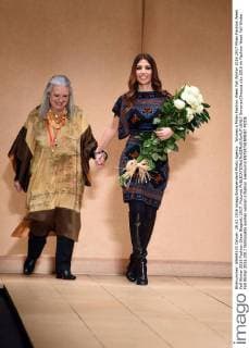 Woman s Milan Fashion Week Fall Winter 2016 2017 Milan Fashion Week Fall Winter 2016 Fashion Show Biagiotti 2017. Pictured  SimonaxChioccia