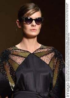 Woman s Milan Fashion Week Fall Winter 2016 2017 Milan Fashion Week Fall Winter 2016 Fashion Show Biagiotti 2017. Pictured  SimonaxChioccia