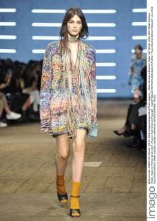 Milan Woman s Fashion Week Fall Winter 2016 2017 Milan Fashion Week, Autumn Winter 2016 2017. Missoni Fashionshow Pictured: model  RiccardoxGiordanox xfotosicki