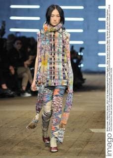 Milan Woman s Fashion Week Fall Winter 2016 2017 Milan Fashion Week, Autumn Winter 2016 2017. Missoni Fashionshow Pictured: model  RiccardoxGiordanox xfotosicki