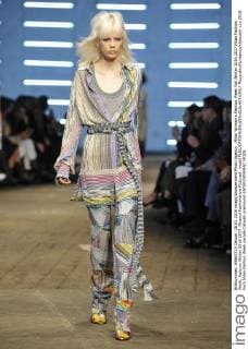 Milan Woman s Fashion Week Fall Winter 2016 2017 Milan Fashion Week, Autumn Winter 2016 2017. Missoni Fashionshow Pictured: model  RiccardoxGiordanox xfotosicki