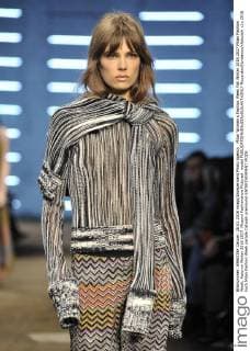 Milan Woman s Fashion Week Fall Winter 2016 2017 Milan Fashion Week, Autumn Winter 2016 2017. Missoni Fashionshow Pictured: model  RiccardoxGiordanox xfotosicki