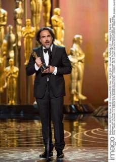 Feb 28, 2016 - Hollywood, California, U.S. - Alejandro G. Inarritu poses backstage with the Oscar for Achievement in directing, for work on œThe Revenant during the live ABC Telecast of The 88th Oscars at the Dolby Theatre. Hollywood U.S. - ZUMAz03_