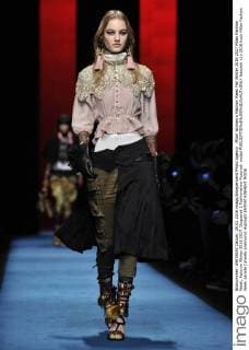 Milan Woman s Fashion Week Fall Winter 2016 2017 Milan Fashion Week, Autumn Winter 2016 2017. Dsquared 2 Fashionshow Pictured: model  fotosicki