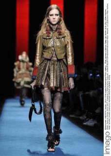 Milan Woman s Fashion Week Fall Winter 2016 2017 Milan Fashion Week, Autumn Winter 2016 2017. Dsquared 2 Fashionshow Pictured: model  fotosicki