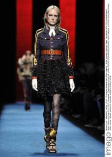 Milan Woman s Fashion Week Fall Winter 2016 2017 Milan Fashion Week, Autumn Winter 2016 2017. Dsquared 2 Fashionshow Pictured: model  fotosicki