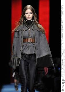 Milan Woman s Fashion Week Fall Winter 2016 2017 Milan Fashion Week, Autumn Winter 2016 2017. Dsquared 2 Fashionshow Pictured: model  fotosicki