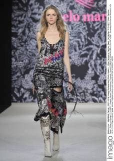 Milan Woman s Fashion Week Fall Winter 2016 2017 Milan Fashion Week, Autumn Winter 2016 2017. Angelo Marani Fashionshow Pictured: model  RiccardoxGiordanox xfotosicki