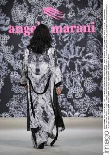 Milan Woman s Fashion Week Fall Winter 2016 2017 Milan Fashion Week, Autumn Winter 2016 2017. Angelo Marani Fashionshow Pictured: model  RiccardoxGiordanox xfotosicki