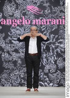 Milan Woman s Fashion Week Fall Winter 2016 2017 Milan Fashion Week, Autumn Winter 2016 2017. Angelo Marani Fashionshow Pictured: model  RiccardoxGiordanox xfotosicki