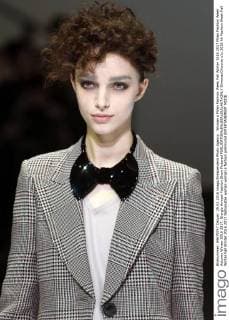 Woman s Milan Fashion Week Fall Winter 2016 2017 Milan Fashion Week Autumn Winter 2016 2017. Giorgio Armani Fashion Show Pictured  SimonaxChioccia