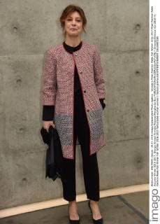 Woman s Milan Fashion Week Fall Winter 2016 2017 Milan Fashion Week Autumn Winter 2016 2017. Giorgio Armani Arrivals Pictured Margherita Buy  SimonaxChioccia