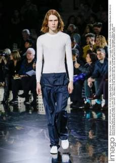 Paris Men s Fashion Week - Courreges Modenschau 205350 Marineau Starface 2016-03-02 Paris France Fashion week ready to wear AW 2016. Defile de mode pret a porter printemps ete 2016. Courrèges. Editorial use only  Copyright: xMarineaux STAR_205350_035