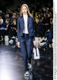 Paris Men s Fashion Week - Courreges Modenschau 205350 Marineau Starface 2016-03-02 Paris France Fashion week ready to wear AW 2016. Defile de mode pret a porter printemps ete 2016. Courrèges. Editorial use only  Copyright: xMarineaux STAR_205350_043