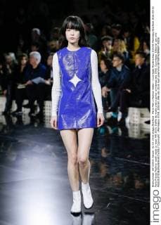 Paris Men s Fashion Week - Courreges Modenschau 205350 Marineau Starface 2016-03-02 Paris France Fashion week ready to wear AW 2016. Defile de mode pret a porter printemps ete 2016. Courrèges. Editorial use only  Copyright: xMarineaux STAR_205350_046