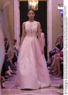 March 2, 2016 - Madrid, Madrid, Spain - A model walks the runway at the fashion company Tot-Hom with presents collection Haute Couture Spring-Summer in 2016-17 at the Residence of the French Embassy in Madrid, March 2, 2016. Madrid Spain  - ZUMAn230