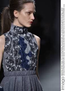 Paris Fashion Week - Guy Laroche Modenschau 205359 Julien de Rosa Starface 2016-03-02 Paris France Fashion week ready to wear AW 2016. Defile de mode pret a porter automne hiver 2016. Guy Laroche. Editorial use only  Copyright: xJulienxdexRosax xStarfacex STAR_205359_026